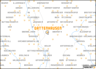 map of Dattenhausen
