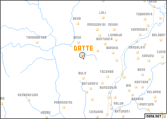 map of Datte