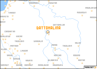 map of Datto Malina