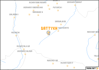 map of Dattykh