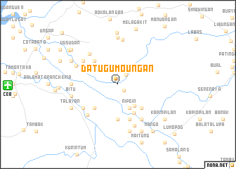 map of Datu Gumoungan