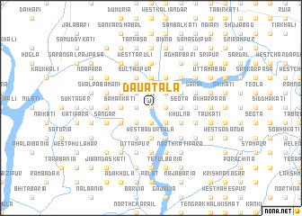 map of Dauātala