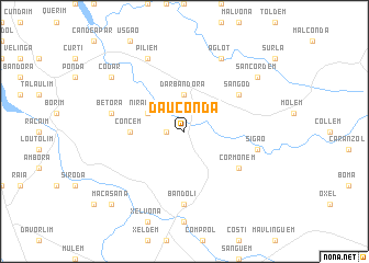 map of Dauconda