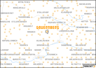 map of Dauernberg