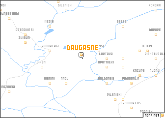 map of Daugasne