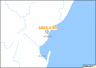 map of Dauilican