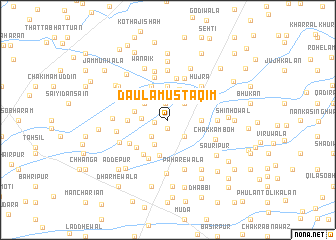 map of Daula Mustaqīm