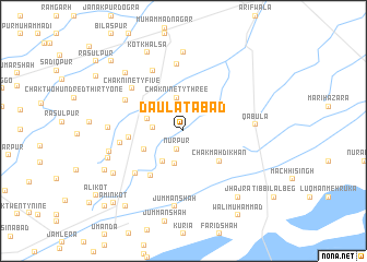 map of Daulatābād