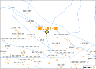 map of Daulatpur