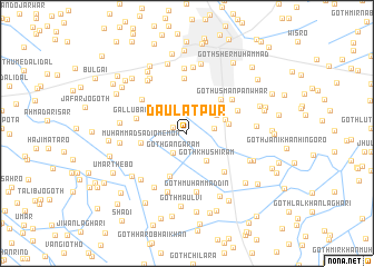 map of Daulatpur