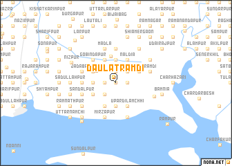 map of Daulatrāmdi