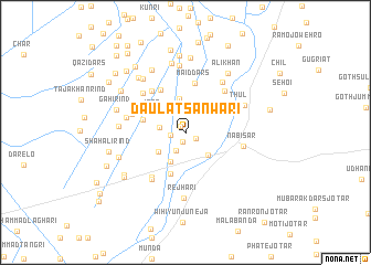 map of Daulat Sānwari