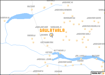 map of Daulatwāla