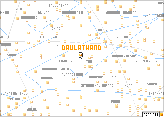 map of Daulat Wānd