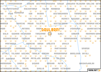 map of Daulbāri