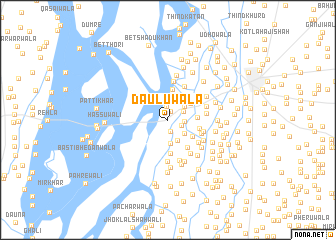 map of Daulūwāla