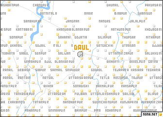 map of Dāul