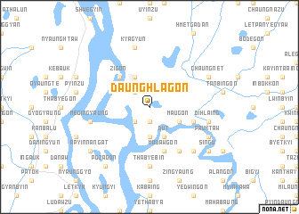 map of Daunghlagon