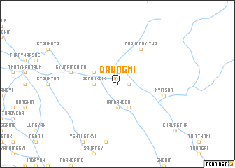 map of Daungmi