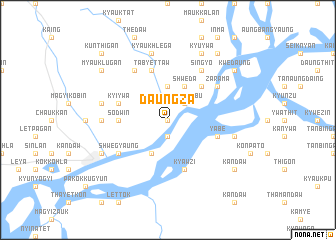map of Daungza