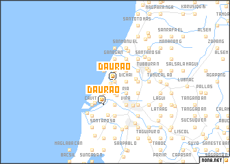 map of Daurao