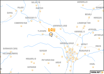 map of Dau
