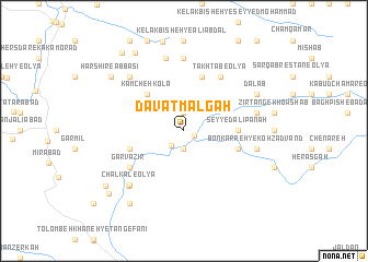 map of Da‘vat Mālgah