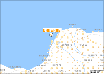 map of Daverne