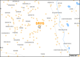 map of David