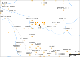 map of Davina