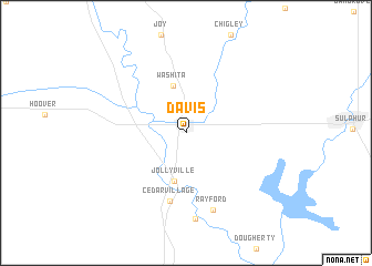 map of Davis