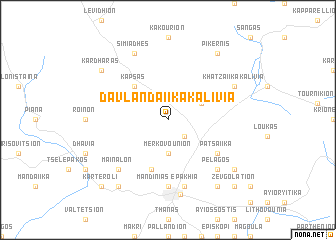 map of Davlandaíika Kalívia