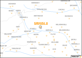 map of Davudlu