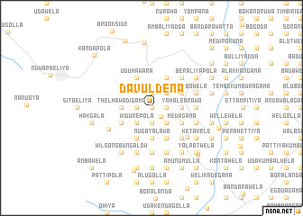 map of Davuldena