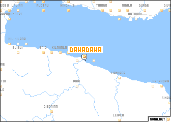 map of Dawadawa