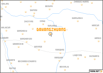 map of Dawangzhuang