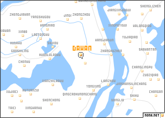 map of Dawan