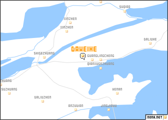 map of Daweihe