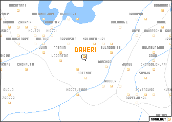 map of Daweri