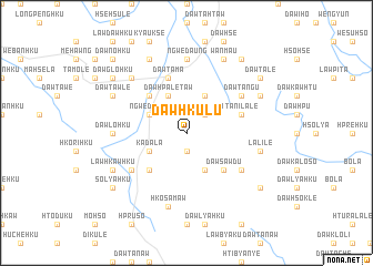 map of Daw Hku-lü