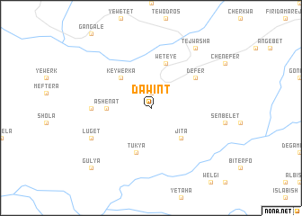 map of Dawint