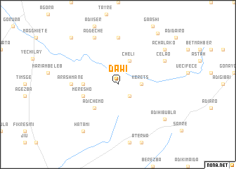 map of Dawī