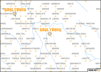map of Daw Lya-hku