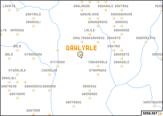map of Dawlya-lè