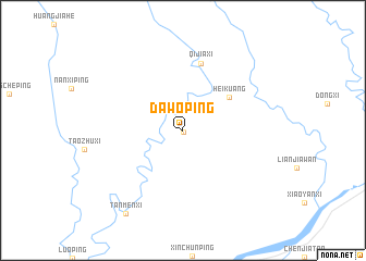 map of Dawoping