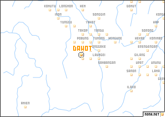 map of Dawot