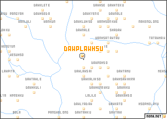 map of Dawplaw-hsu