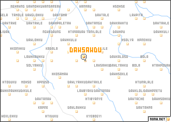 map of Dawsawdu