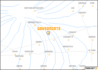 map of Dawson Gate