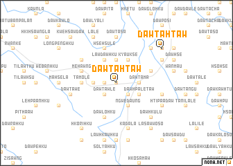 map of Daw Ta-htaw